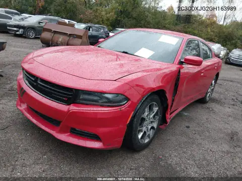 2C3CDXJG2GH163989 — 2016 Dodge Charger, фото 3 с аукциона IAAI, Передняя часть слева