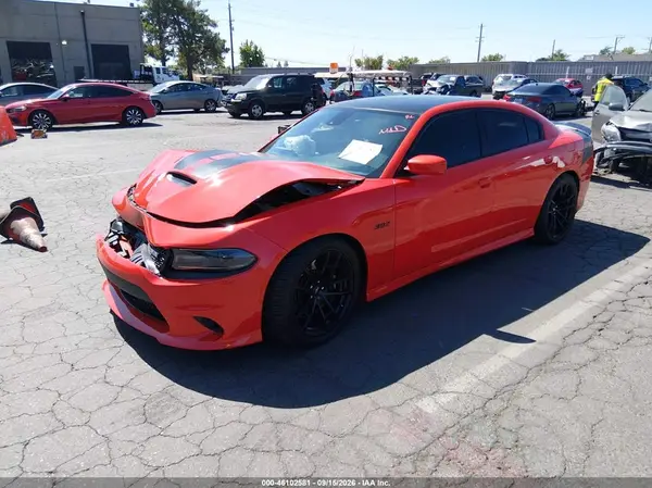 2C3CDXGJXHH583813 — 2017 Dodge Charger, фото 2 с аукциона IAAI, Передняя часть
