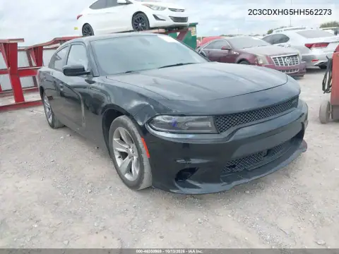 2C3CDXHG5HH562273 — 2017 Dodge Charger, Сзади слева, фото до ремонта