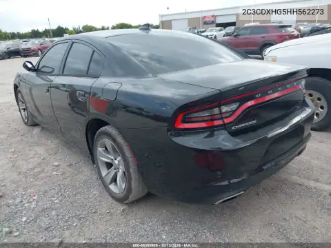 2C3CDXHG5HH562273 — 2017 Dodge Charger, фото 4 с аукциона IAAI, Сзади слева
