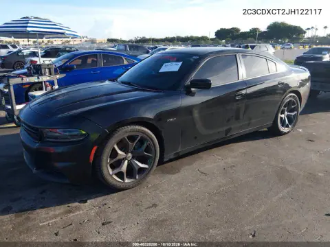 2018 Dodge Charger R/T Rwd VIN 2C3CDXCT2JH122117 фото 2