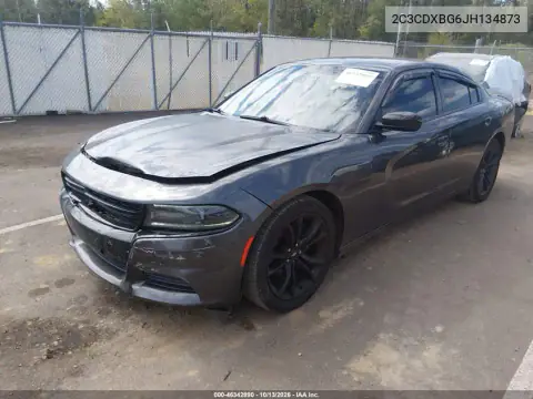 2018 Dodge Charger Sxt Rwd VIN 2C3CDXBG6JH134873 фото 3