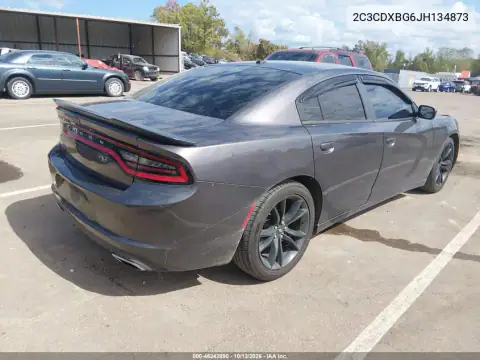 2018 Dodge Charger Sxt Rwd VIN 2C3CDXBG6JH134873 фото 5