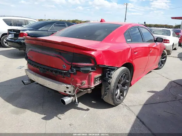 2019 DODGE CHARGER VIN 2C3CDXCT6KH584357 фото 4