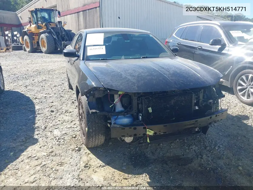 2019 Dodge Charger Police Awd VIN 2C3CDXKT5KH514771 фото 2