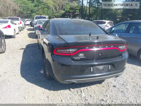 2019 Dodge Charger Police Awd VIN 2C3CDXKT5KH514771 фото 4
