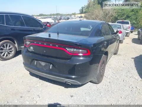2019 Dodge Charger Police Awd VIN 2C3CDXKT5KH514771 фото 5