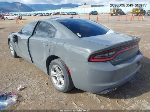 2C3CDXBG5KH513977 — 2019 Dodge Charger, фото 4 с аукциона IAAI, Повреждения со всех сторон