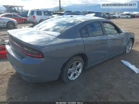 2C3CDXBG5KH513977 — 2019 Dodge Charger, фото 5 с аукциона IAAI, Повреждения со всех сторон