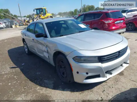 2C3CDXAT2KH627501 — 2019 Dodge Charger, Правая сторона, фото до ремонта