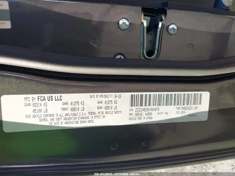 2019 Dodge Charger Sxt Rwd VIN 2C3CDXBG9KH504876 фото 10