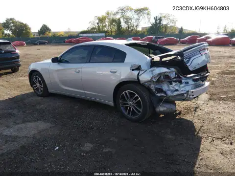 2C3CDXJG9KH604803 — 2019 Dodge Charger, фото 4 с аукциона IAAI, Задняя часть