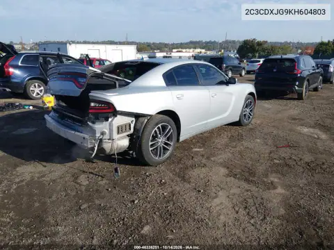2C3CDXJG9KH604803 — 2019 Dodge Charger, фото 5 с аукциона IAAI, Задняя часть