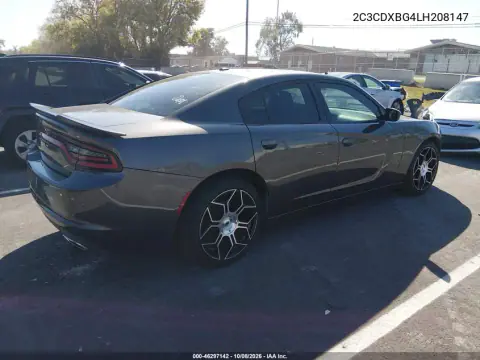 2020 Dodge Charger Sxt Rwd VIN 2C3CDXBG4LH208147 фото 5