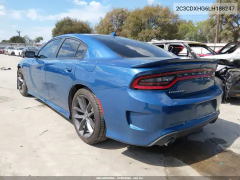2020 Dodge Charger Gt Rwd VIN 2C3CDXHG6LH188247 фото 4