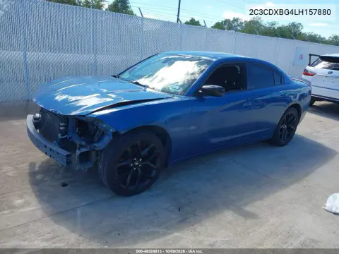 2020 Dodge Charger Sxt Rwd VIN 2C3CDXBG4LH157880 фото 3