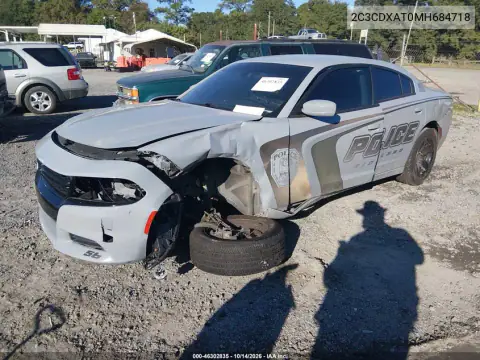 2C3CDXAT0MH684718 — 2021 Dodge Charger, фото 3 с аукциона IAAI, Передняя часть слева