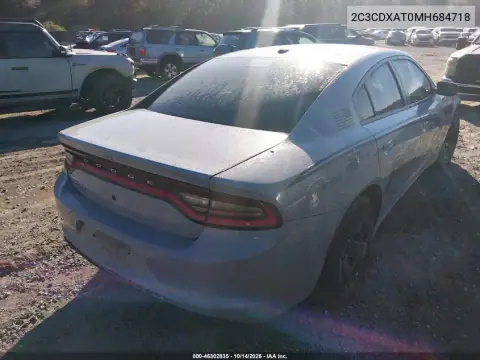2C3CDXAT0MH684718 — 2021 Dodge Charger, фото 5 с аукциона IAAI, Передняя часть слева