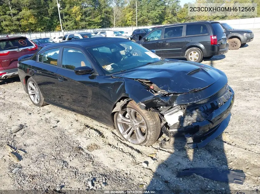 2C3CDXHG0MH612569 — 2021 Dodge Charger, фото 2 с аукциона IAAI, Не указано