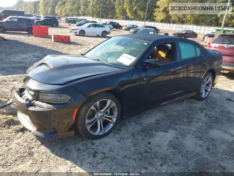 2C3CDXHG0MH612569 — 2021 Dodge Charger, фото 3 с аукциона IAAI, Не указано