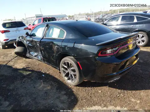 2022 Dodge Charger Sxt Rwd VIN 2C3CDXBG8NH202466 фото 3