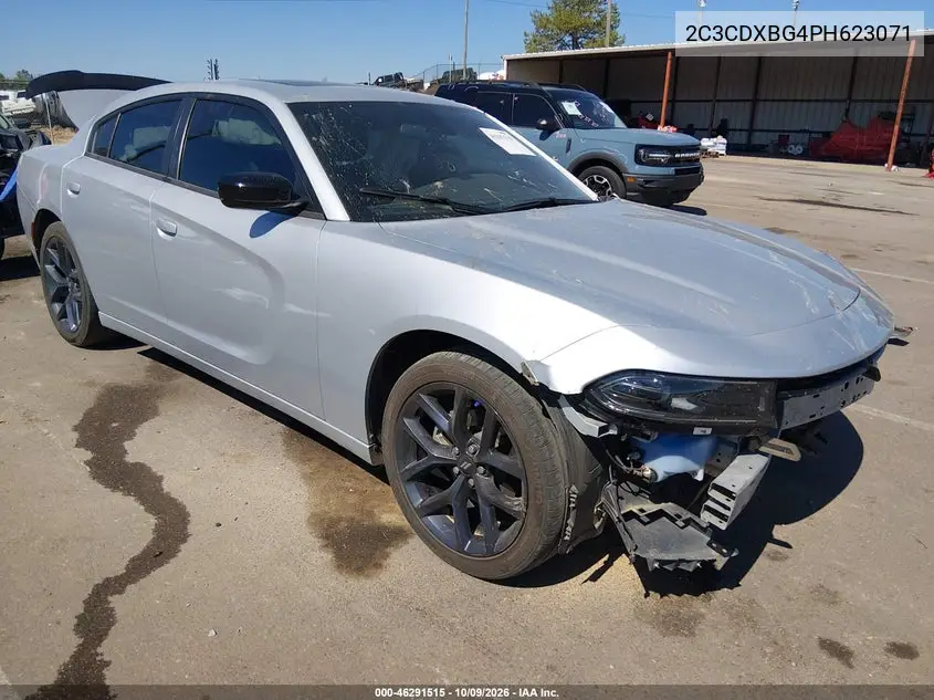 2023 Dodge Charger Sxt VIN 2C3CDXBG4PH623071 фото 2