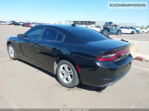 2C3CDXBG4PH533290 — 2023 Dodge Charger, фото 3 с аукциона IAAI, Повреждение двигателя