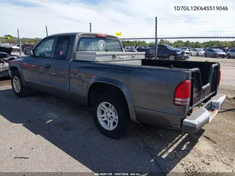 2004 Dodge Dakota VIN 1D7GL12K64S519046 фото 3