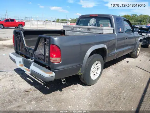 2004 Dodge Dakota VIN 1D7GL12K64S519046 фото 4