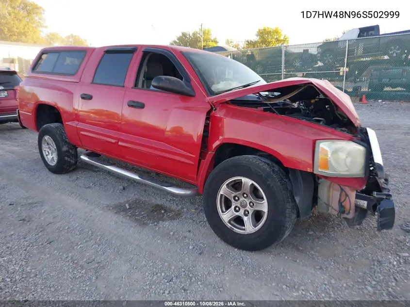 2006 Dodge Dakota Slt VIN 1D7HW48N96S502999 фото 1