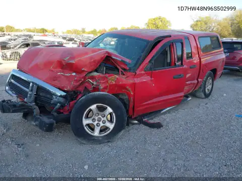 2006 Dodge Dakota Slt VIN 1D7HW48N96S502999 фото 2