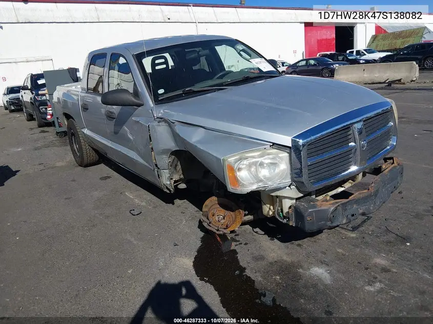 2007 Dodge Dakota St VIN 1D7HW28K47S138082 фото 2