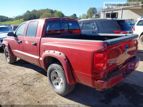 2008 Dodge Dakota Slt VIN 1D7HW48N58S517003 фото 4