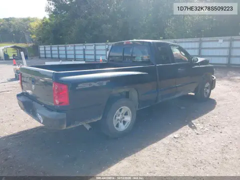2008 Dodge Dakota Sxt/Bighorn/Lonestar VIN 1D7HE32K78S509223 фото 5