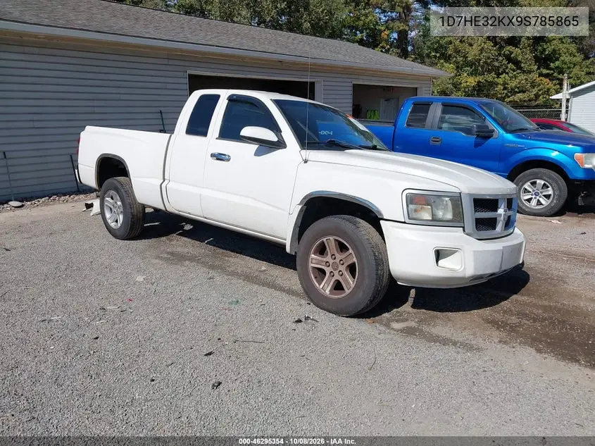 2009 Dodge Dakota Bighorn/Lonestar VIN 1D7HE32KX9S785865 фото 2