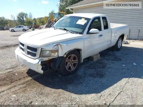 2009 Dodge Dakota Bighorn/Lonestar VIN 1D7HE32KX9S785865 фото 3
