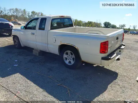 2009 Dodge Dakota Bighorn/Lonestar VIN 1D7HE32KX9S785865 фото 4
