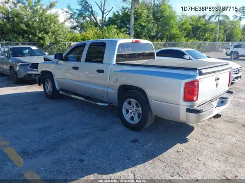 1D7HE38P89S787715 — 2009 Dodge Dakota, фото 4 с аукциона IAAI, Передняя часть