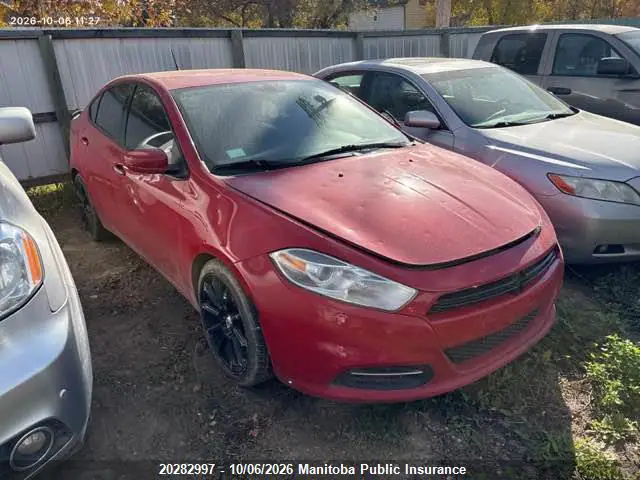 1C3CDFDH9ED924008 — 2014 Dodge Dart Aero, Град (Hail), фото до ремонта