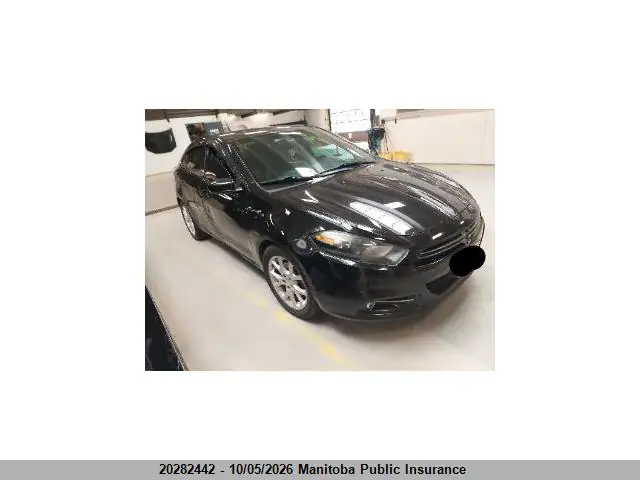 1C3CDFEB1ED866888 — 2014 Dodge DART GT, Правый бок (Right Side), фото до ремонта