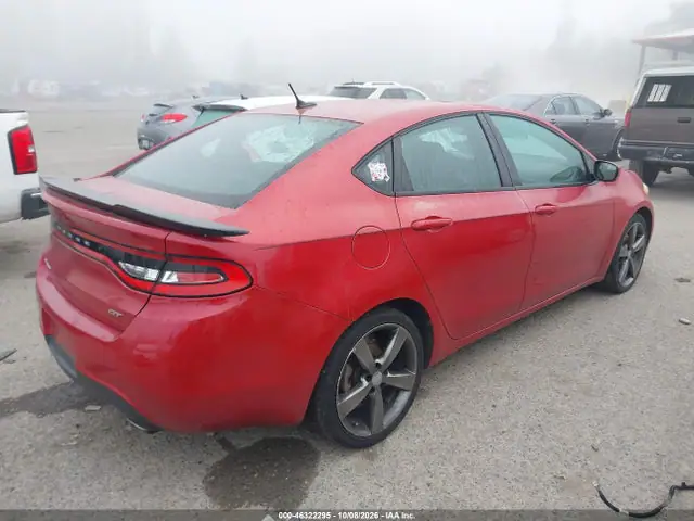 1C3CDFEBXFD302013 — 2015 Dodge DART GT, фото 4 с аукциона IAAI 14.10.2026, Естественный износ