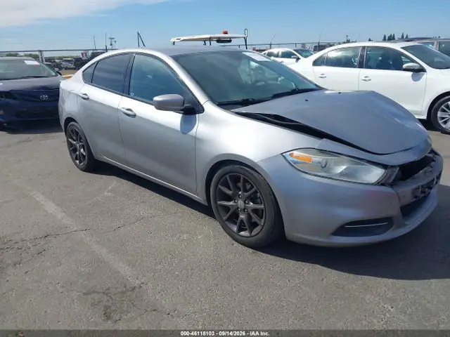 1C3CDFAA6FD152804 — 2015 Dodge DART SE, Передняя часть (Front End), фото до ремонта