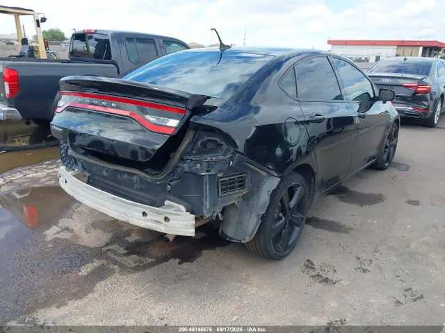 1C3CDFBB1FD200443 — 2015 Dodge DART SXT, фото 4 с аукциона IAAI 13.10.2026, Задняя часть