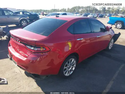 2013 Dodge Dart Limited VIN 1C3CDFCA0DD246008 фото 5