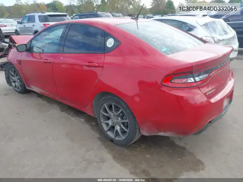2013 Dodge Dart Sxt VIN 1C3CDFBA4DD332066 фото 3
