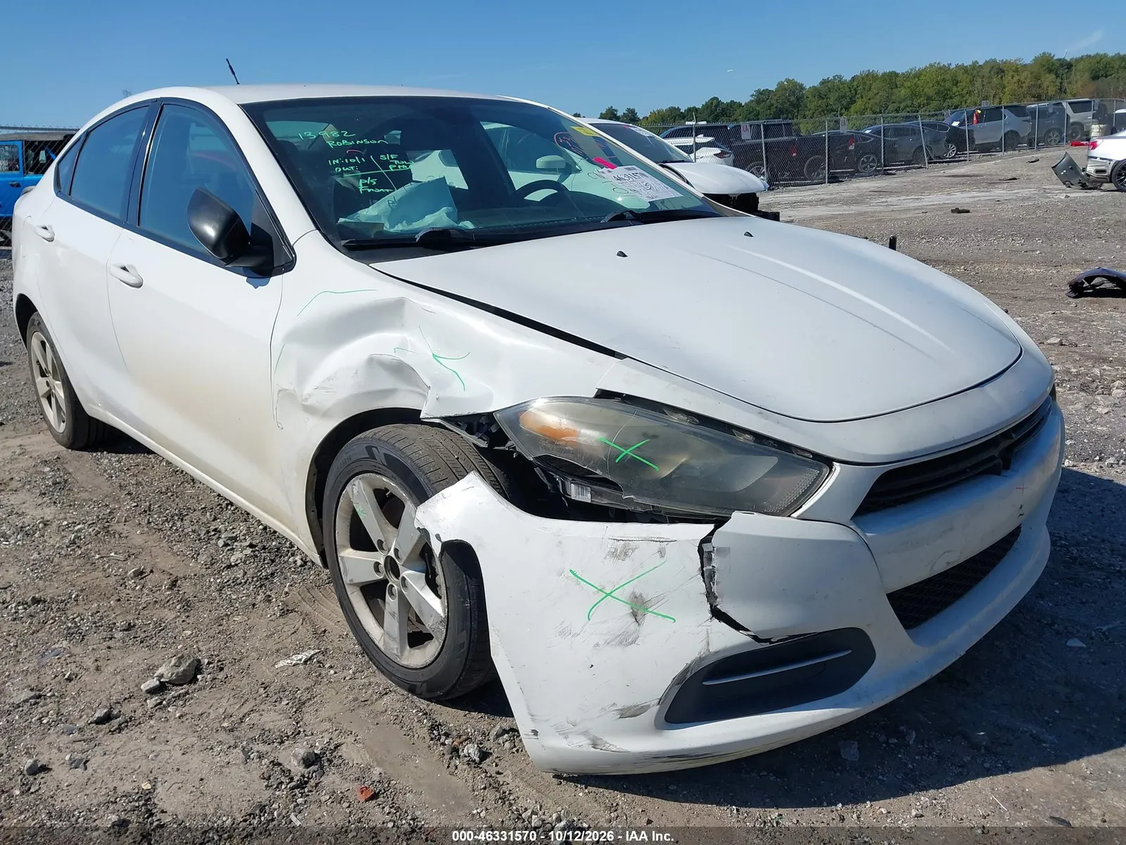 2016 Dodge Dart Sxt VIN 1C3CDFBB9GD565325 фото 7