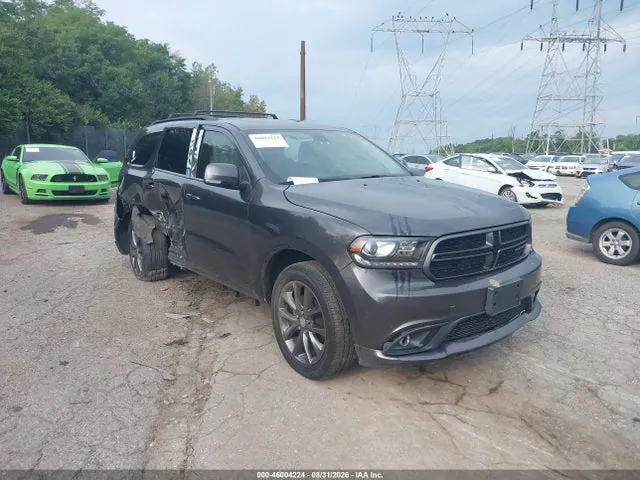 2018 Dodge Durango Gt Awd VIN 1C4RDJDG5JC262251 фото 1