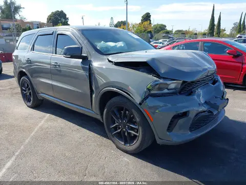 1C4RDJDG5MC636748 — 2021 Dodge Durango GT Plus AWD, Передняя часть (Front End), фото до ремонта