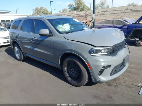 1C4RDHDG4NC130905 — 2022 Dodge Durango GT RWD, Передняя часть слева (Left Front), фото до ремонта