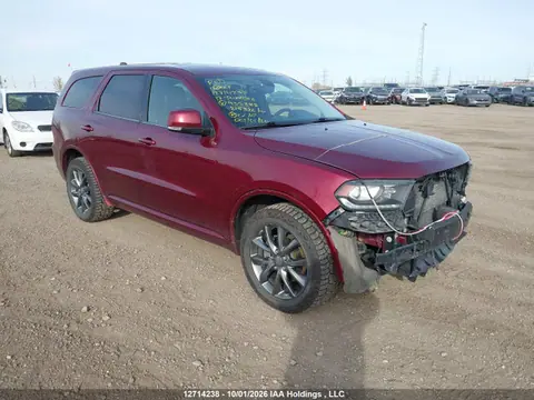 1C4RDJDG9HC935388 — 2017 Dodge Durango GT, Передняя часть (Front), фото до ремонта